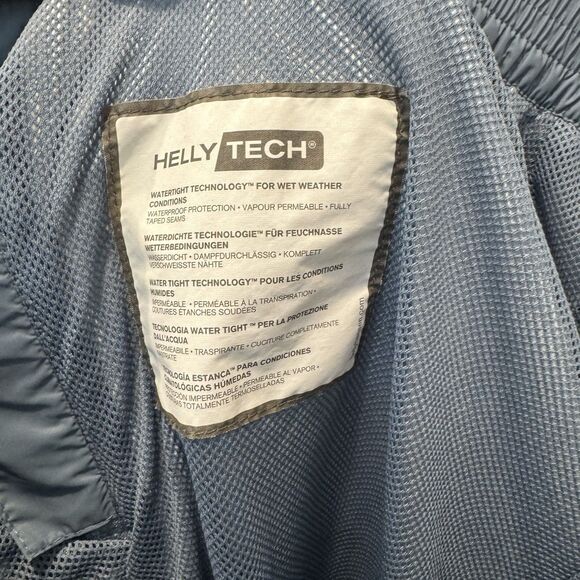Helly Hansen Helly Tech Rain Pants Waterproof Packable Gorpcore Men Large Gray - Picture 6 of 14
